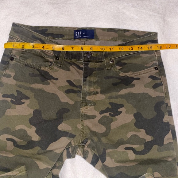 GAP camouflage jeans skinny size 29 - Picture 6 of 7